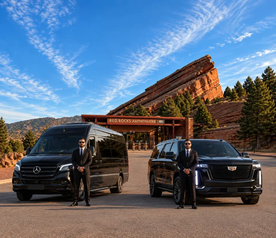 Luxury Transportation To Red Rocks Amphitheatre From Denver